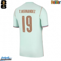 Frankrike Theo Hernandez #19 Bortedrakt EM 2024 Kortermet